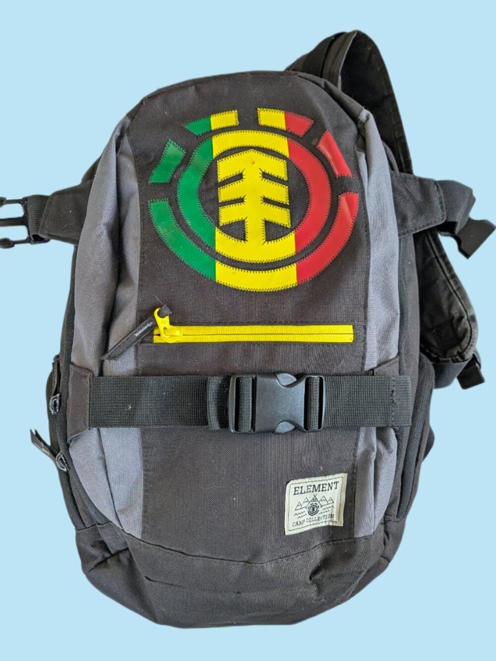 Vintage Element Black Mohave Skateboard Backpack